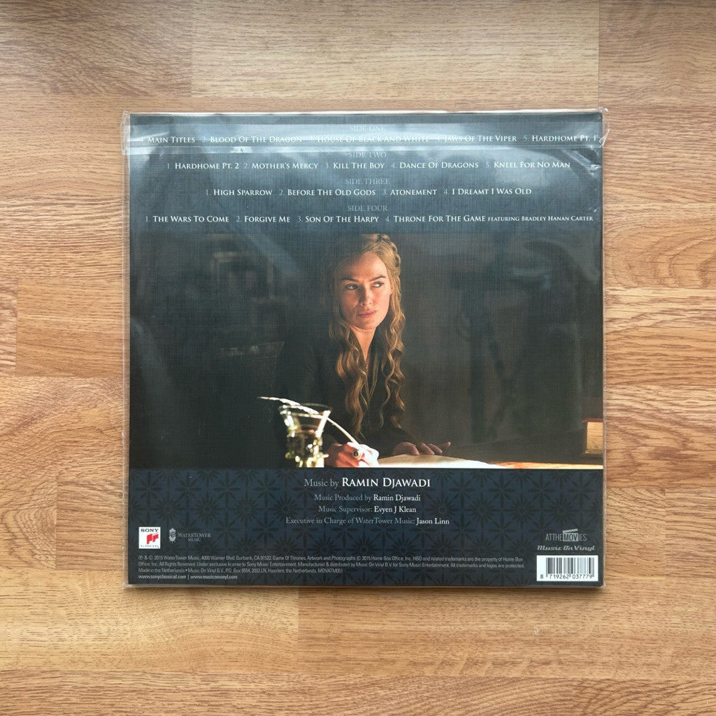 พร้อมส่ง🔥แผ่นเสียง Vinyl LP Game Of Thrones Season 5 (Soundtrack) Limited Edition 210/750 Ramin DJAWADI แผ่นไวนิล