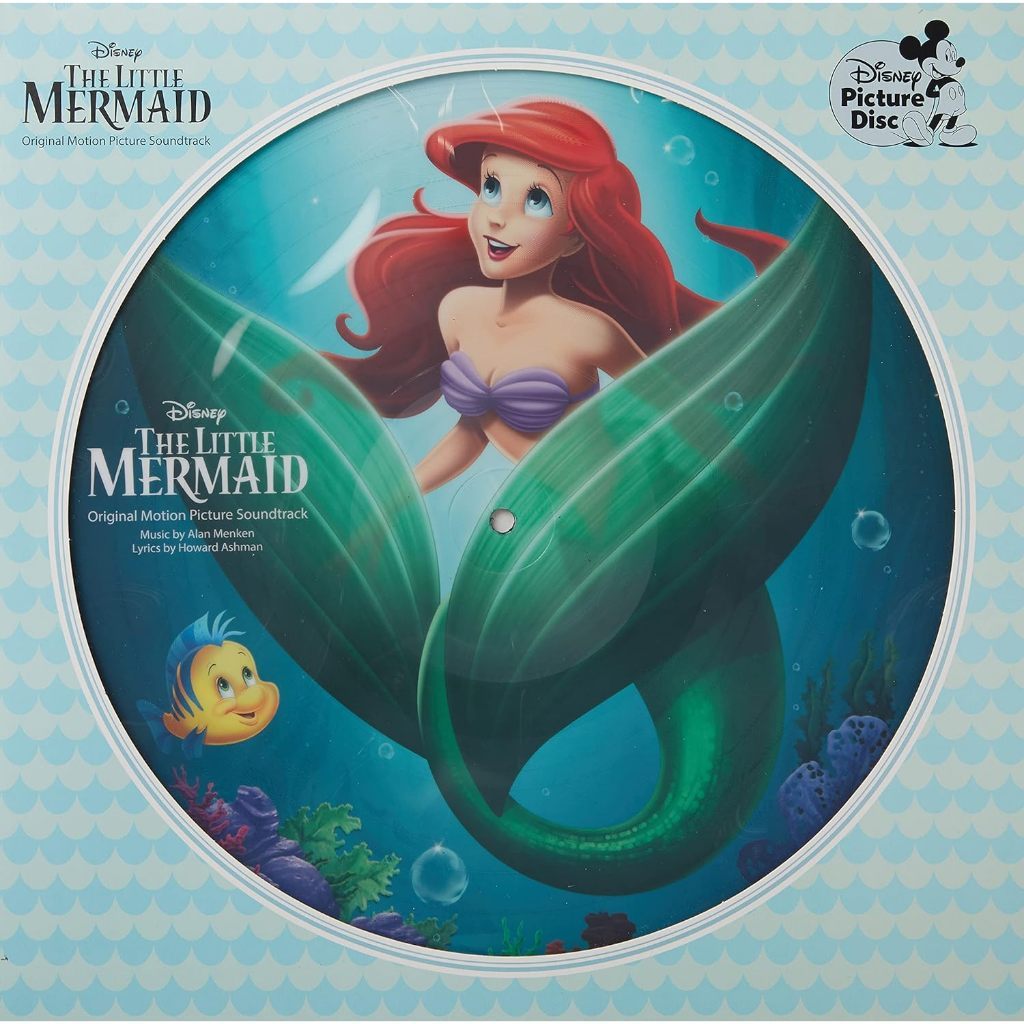 พร้อมส่ง🔥แผ่นเสียง Vinyl LP Little Mermaid Picture Vinyl แผ่นไวนิล