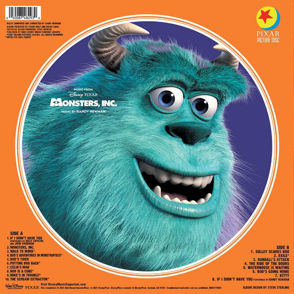 พร้อมส่ง🔥แผ่นเสียง Vinyl LP Randy Newman - Music from Monsters, Inc. Vinyl Picture Disc แผ่นไวนิล