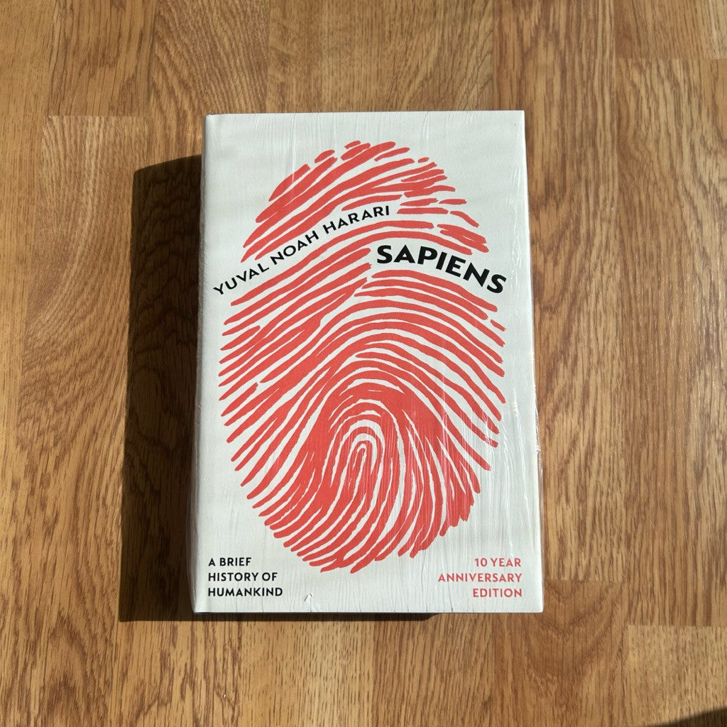 Sealed New Hardcover Sapiens : A Brief History of Humankind by Yuval Noah Harari หนังสือ เซเปียนส์ ปกแข็ง