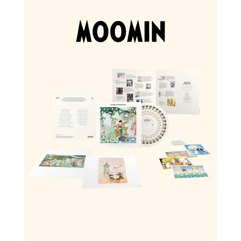 พร้อมส่ง🔥แผ่นเสียง Vinyl LP Lauri Porra - Seasons In Moominvalley (Zoetrope Vinyl) แผ่นไวนิล [ใหม่และซีล SS]