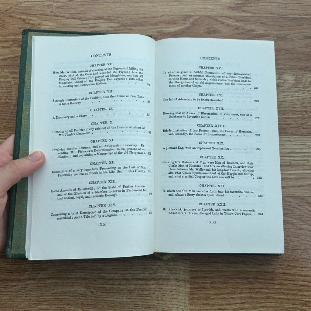 Hardcover Pickwick Papers by Charles Dickens หนังสือ Pickwick Papers โดย ชาลส์ ดิกคินส์ ปกแข็ง