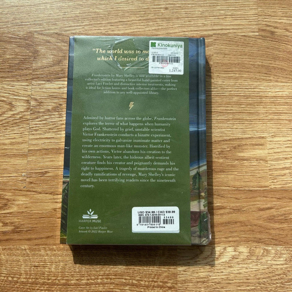 (Sealed New) Hardcover Frankenstein by Mary Shelley หนังสือ แฟรงเกนสไตน์ โดย แมรี่ เชลเลย์ ปกแข็ง