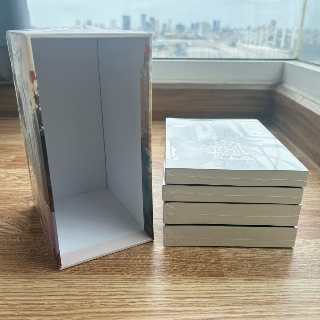 (ใหม่ ในซีล พรีเมียมครบ) Boxset คุณทนายความขั้นหนึ่ง 1-4 จบ พิมพ์1 + ของพรีเมี่ยมงานหนังสือ