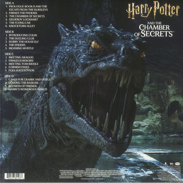แผ่นเสียง Vinyl LP John WILLIAMS : Harry Potter & The Chamber Of Secrets แผ่นไวนิล