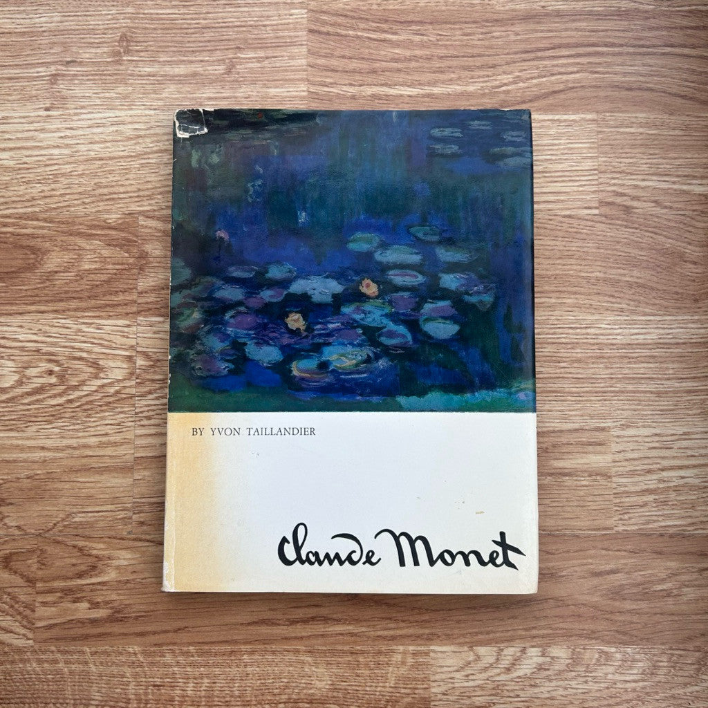 หนังสือภาพ Claude Monet โดย Yvon Tailandier ปกแข็ง ภาษาอังกฤษ
