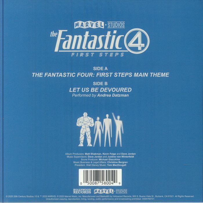 พร้อมส่ง🔥 แผ่นเสียง Vinyl LP  The Fantastic 4 First Steps The Fantastic Four Main Theme แผ่นไวนิล