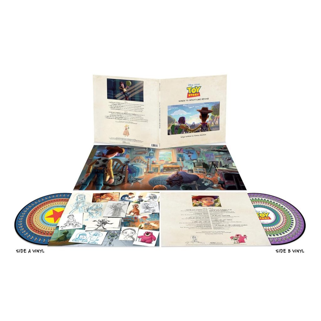 Preorder🔥แผ่นเสียง Vinyl LP Toy Story : Songs to Infinity and Beyond (30th Anniversary)[Zoetrope LP] [ใหม่และซีล SS]