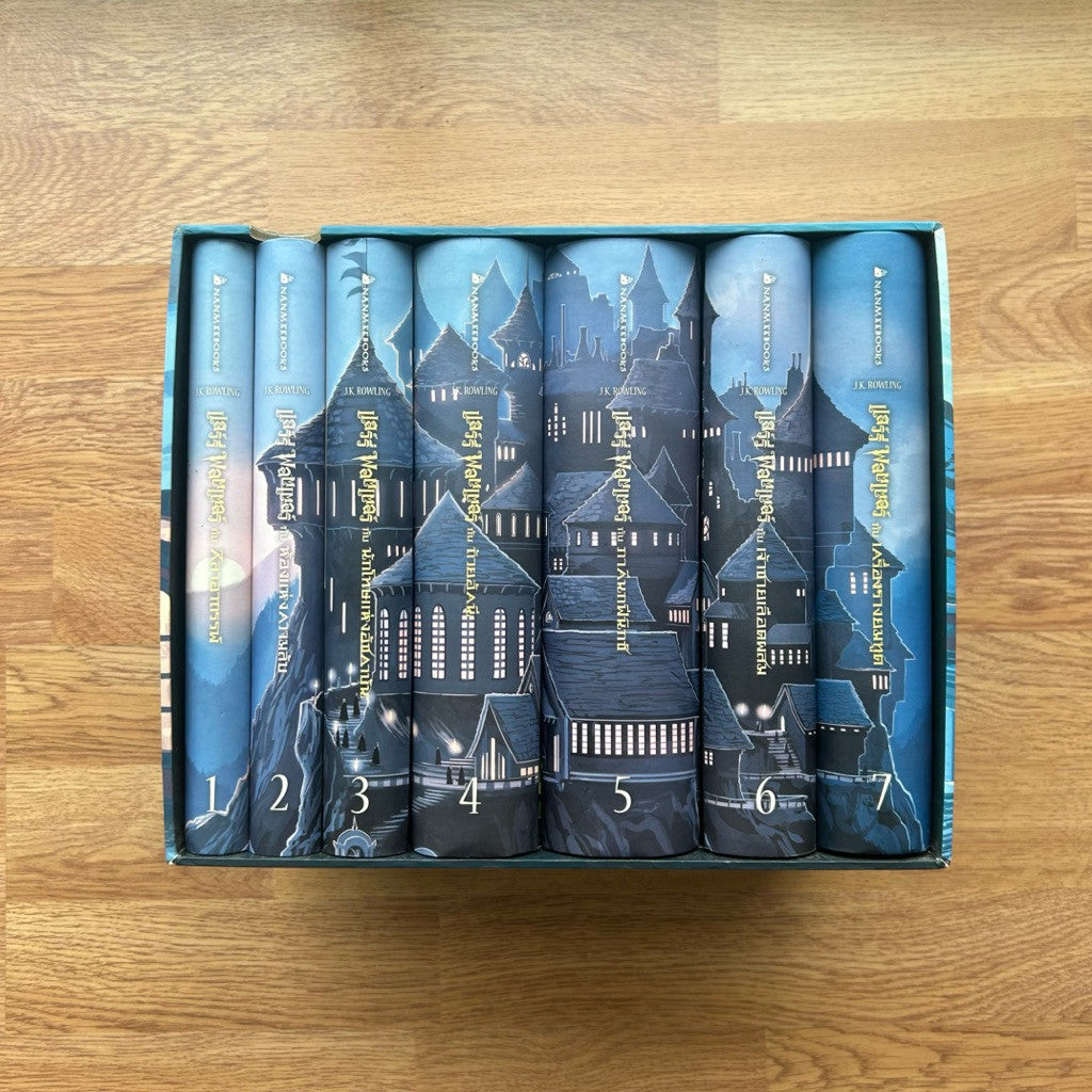 ชุดหนังสือแฮร์รี่ พอตเตอร์ สันปราสาท ปกแข็งพร้อม Box ชุดหนังสือ Harry Potter แฮรี่ พอตเตอร์