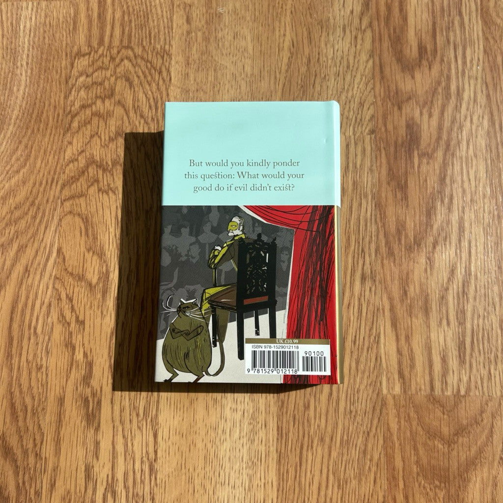 Gilded-edge hardcover The Master and Margarita by Mikhail Bulgakov
 หนังสือ ปกแข็ง ขอบทอง ภาษาอังกฤษ