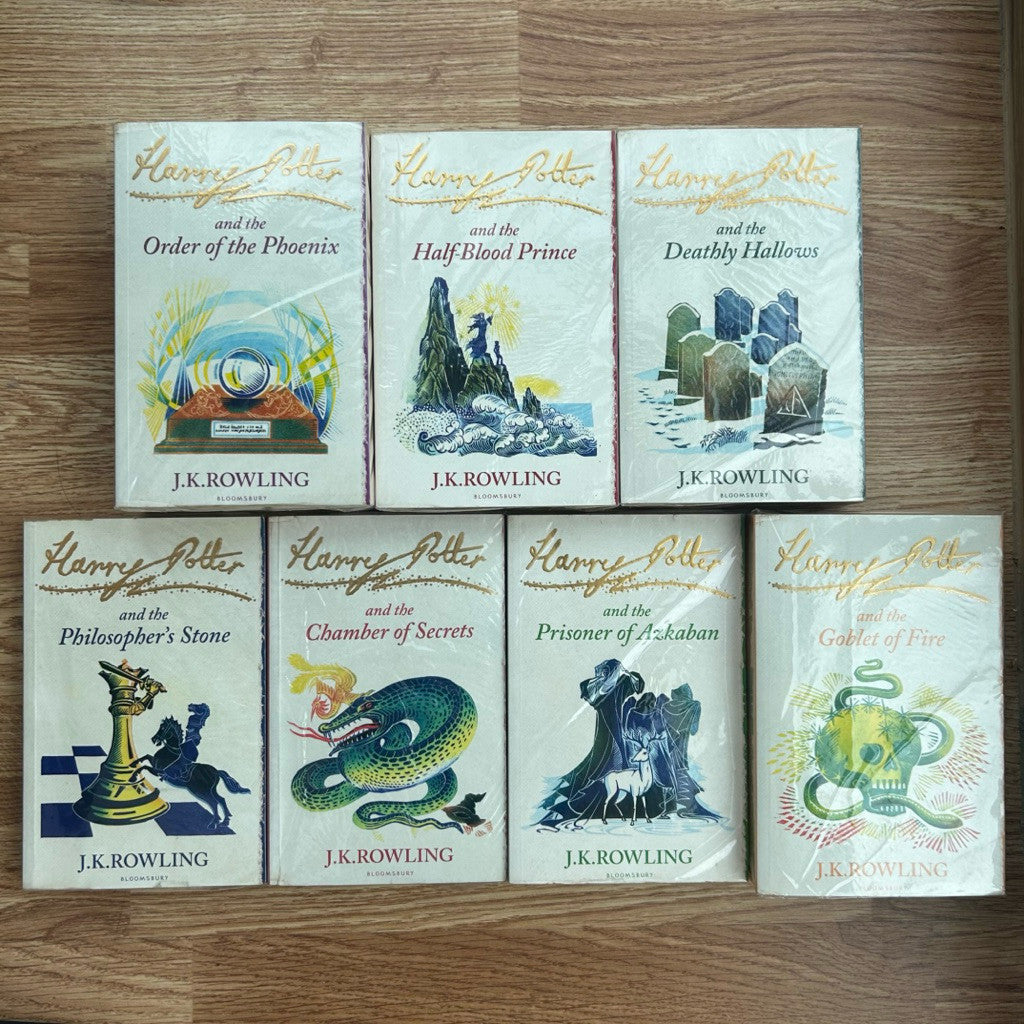 หนังสือแฮร์รี่ พอตเตอร์ ปกลายเซ็น ศิลาอาถรรพ์, ห้องแห่งความลับ , เครื่องรางยมทูต ปกขาว Harry Potter Signature Collection