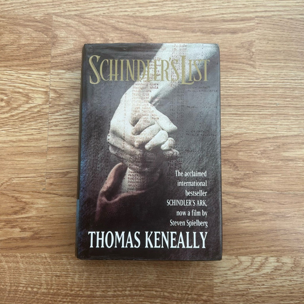 Hardcover Schindler's List by Thomas Keneally หนังสือ บัญชีช่วย 1,200 ชีวิตของชินด์เลอร์ ปกแข็ง