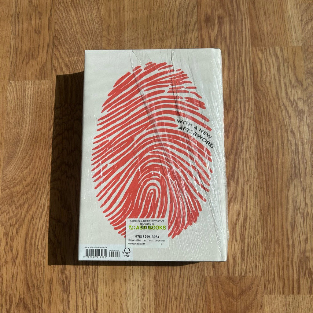 Sealed New Hardcover Sapiens : A Brief History of Humankind by Yuval Noah Harari หนังสือ เซเปียนส์ ปกแข็ง