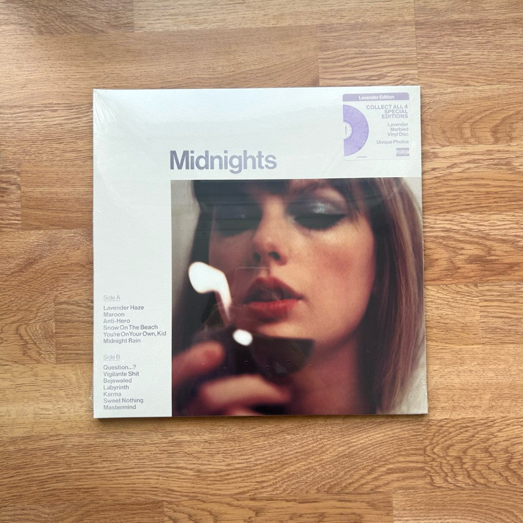 แผ่นเสียง Vinyl LP Taylor SWIFT : Midnights (Lavender Edition) แผ่นไวนิล