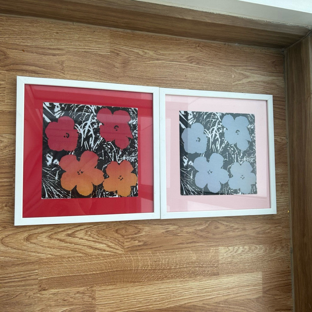 Andy Warhol “Flowers” 3D Lenticular Type-1 by Galleria Benetti