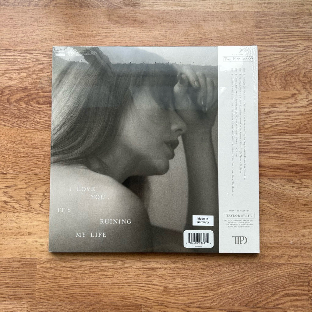 แผ่นเสียง Vinyl LP Taylor SWIFT : The Tortured Poets Department แผ่นไวนิล