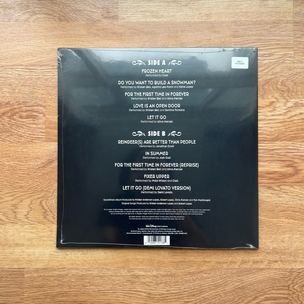 พร้อมส่ง🔥แผ่นเสียง Vinyl LP Frozen (Soundtrack) Kristen ANDERSON LOPEZ / ROBERT LOPEZ แผ่นไวนิล