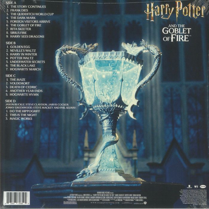 แผ่นเสียง Vinyl LP Patrick DOYLE : Harry Potter & The Goblet Of Fire แผ่นไวนิล