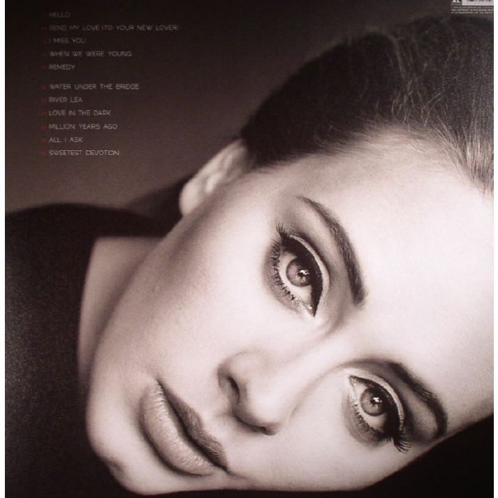 พร้อมส่ง🔥แผ่นเสียง Vinyl LP ADELE 25 แผ่นไวนิล