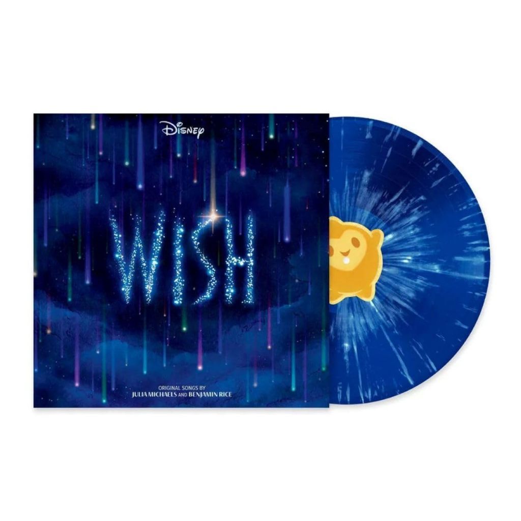 พร้อมส่ง🔥แผ่นเสียง Vinyl LP Wish Original Movie Soundtrack Limited Edition Blue Splatter Color แผ่นไวนิล