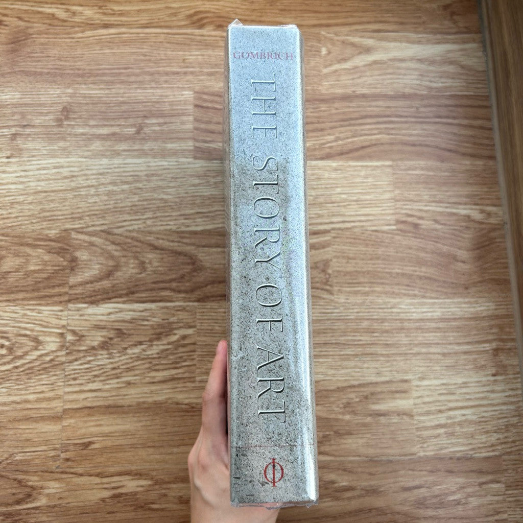 ปกแข็ง ภาษาไทย หนังสือ THE STORY OF ART ว่าด้วยเรื่องศิลปะ เขียนโดย E.H. Gombrich รติพร ชัยปิยะพร แปล