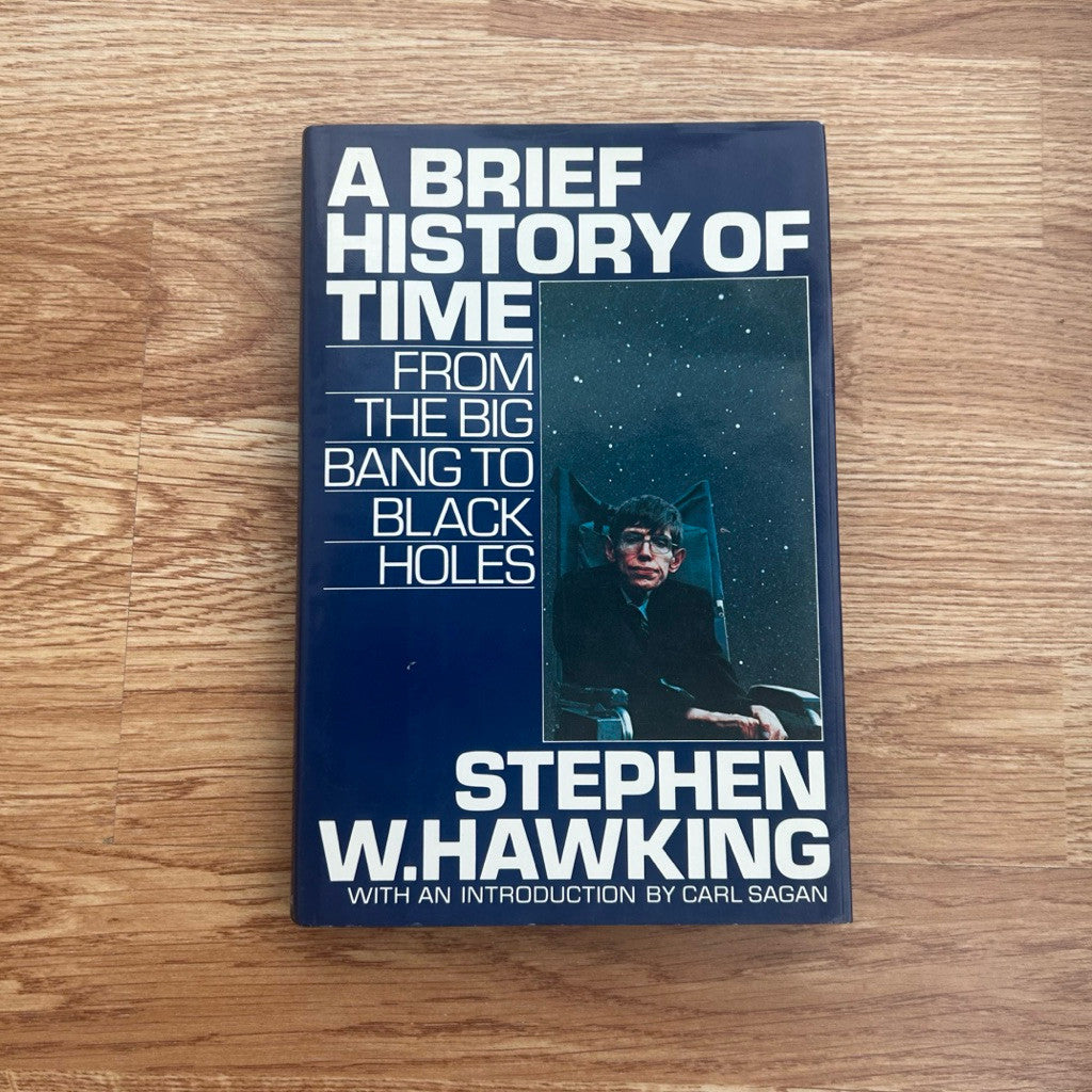 Hardcover A Brief History of Time by Stephen Hawking หนังสือ ประวัติย่อของกาลเวลา ปกแข็ง