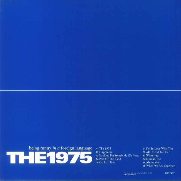 Preorder🔥 แผ่นเสียง Vinyl LP The 1975 Being Funny In A Foreign Language แผ่นไวนิล