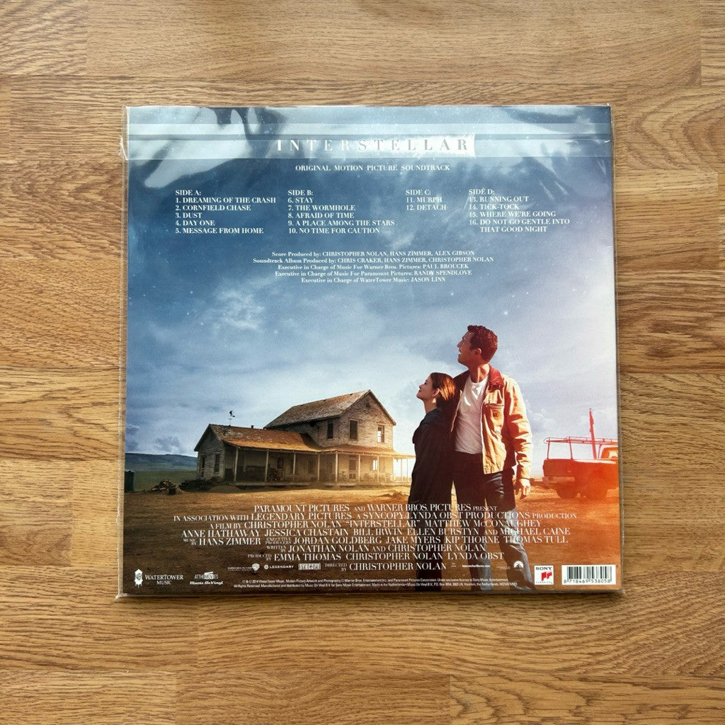 พร้อมส่ง🔥แผ่นเสียง Vinyl LP Hans ZIMMER : Interstellar (Soundtrack) แผ่นไวนิล Interstellar