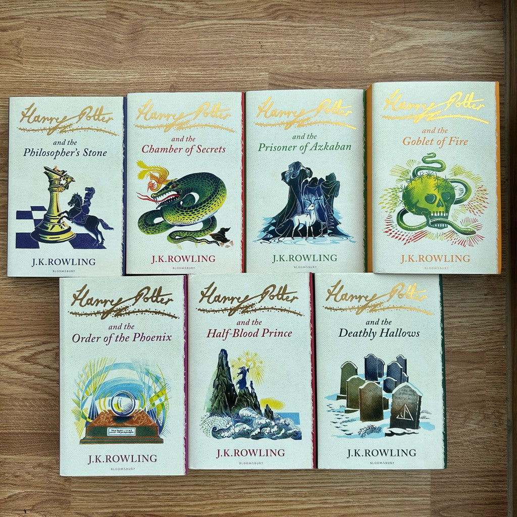 [1st Print UK] Harry Potter Complete Collection - Hardcover Signature Edition Box Set by Bloomsbury UK