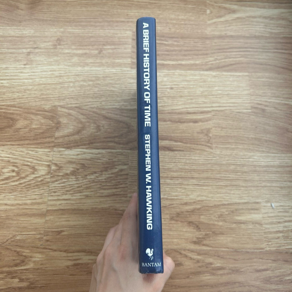 Hardcover A Brief History of Time by Stephen Hawking หนังสือ ประวัติย่อของกาลเวลา ปกแข็ง