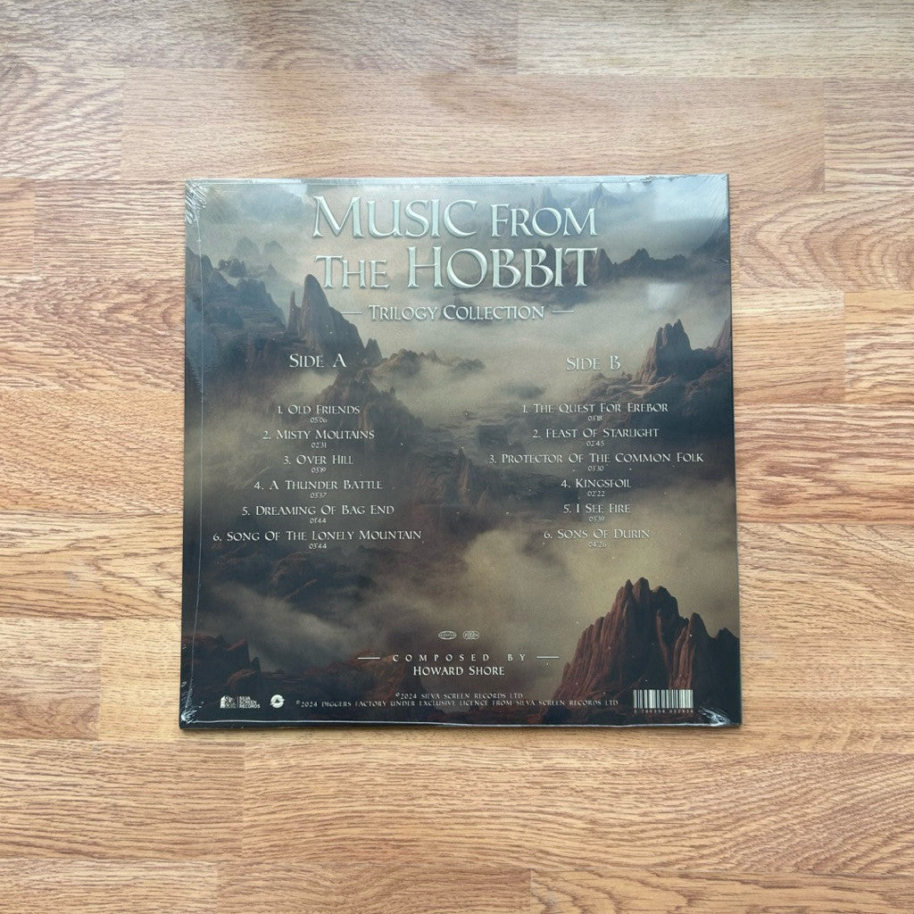 พร้อมส่ง🔥 แผ่นเสียง Vinyl LP Howard SHORE : Music From The Hobbit: Trilogy Collection แผ่นไวนิล