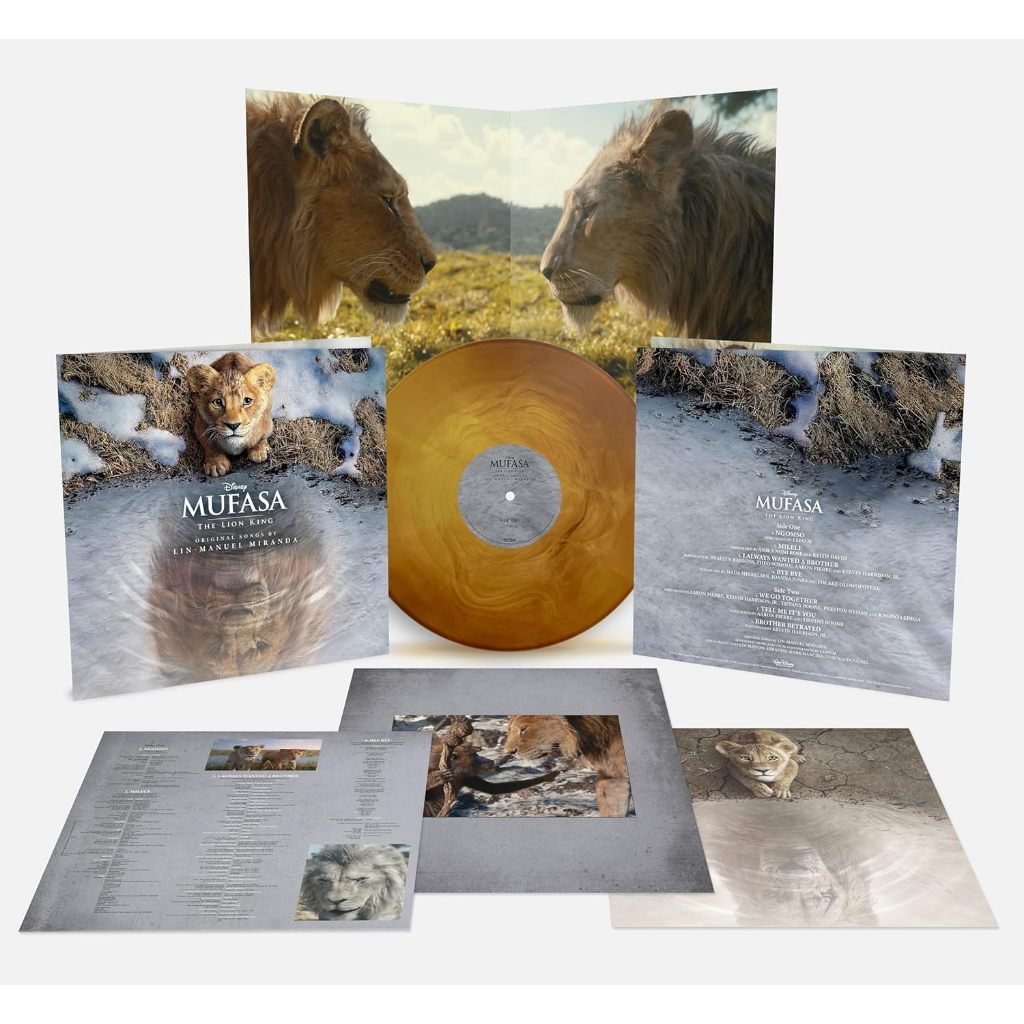 พร้อมส่ง🔥 แผ่นเสียง Vinyl LP Mufasa - The Lion King Soundtrack Color Vinyl แผ่นไวนิล