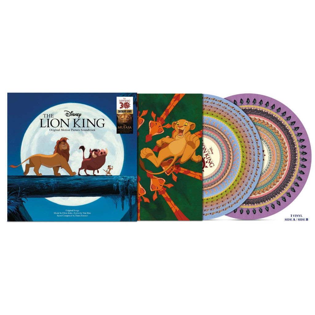 พร้อมส่ง🔥แผ่นเสียง Vinyl LP The Lion King Collector's Edition Zoetrope Vinyl แผ่นไวนิล