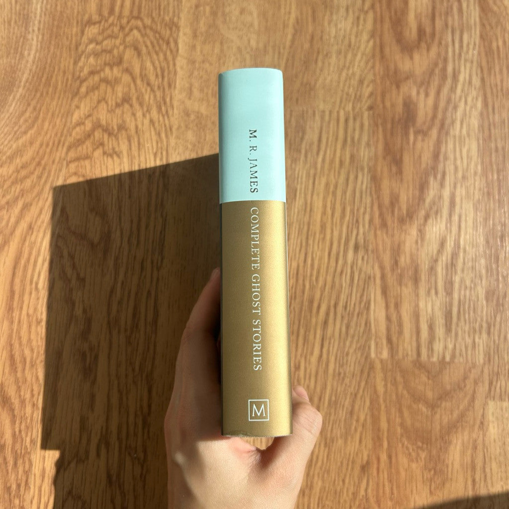 Gilded-edge hardcover Complete Ghost Stories by M. R. James หนังสือ ปกแข็ง ขอบทอง ภาษาอังกฤษ