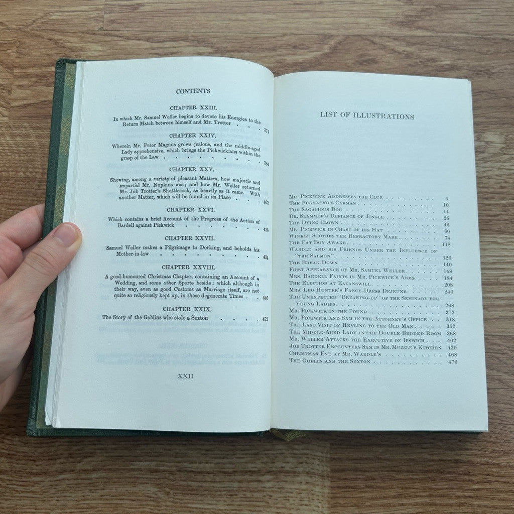 Hardcover Pickwick Papers by Charles Dickens หนังสือ Pickwick Papers โดย ชาลส์ ดิกคินส์ ปกแข็ง