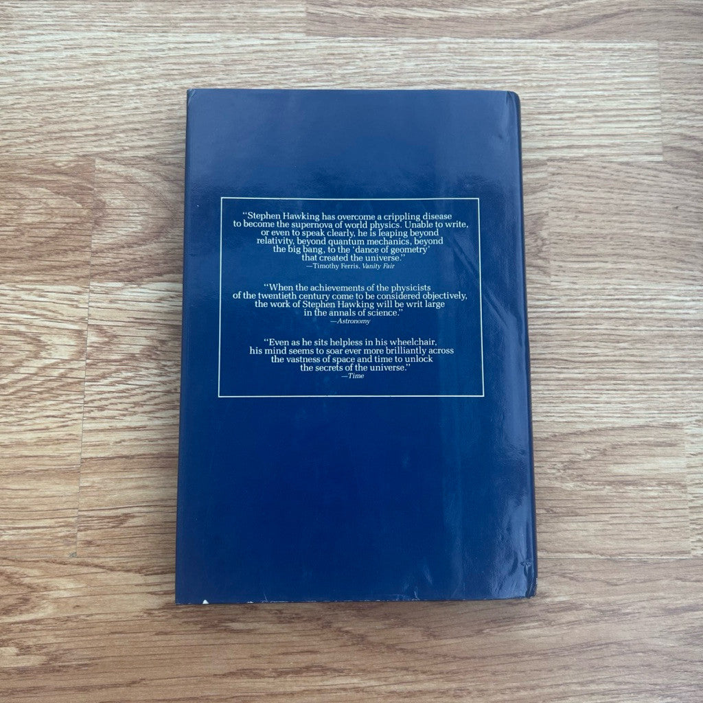 Hardcover A Brief History of Time by Stephen Hawking หนังสือ ประวัติย่อของกาลเวลา ปกแข็ง