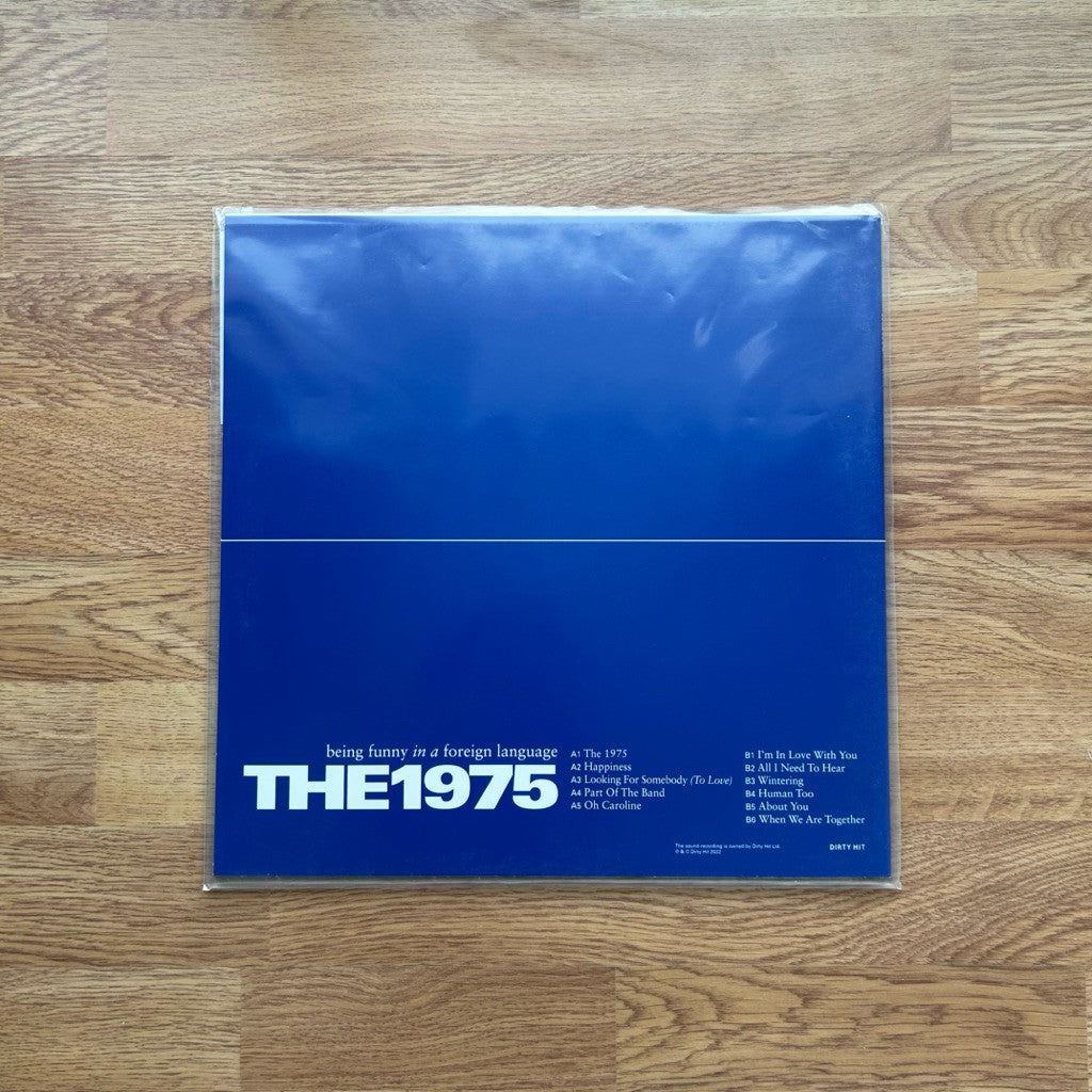 Preorder🔥 แผ่นเสียง Vinyl LP The 1975 Being Funny In A Foreign Language แผ่นไวนิล