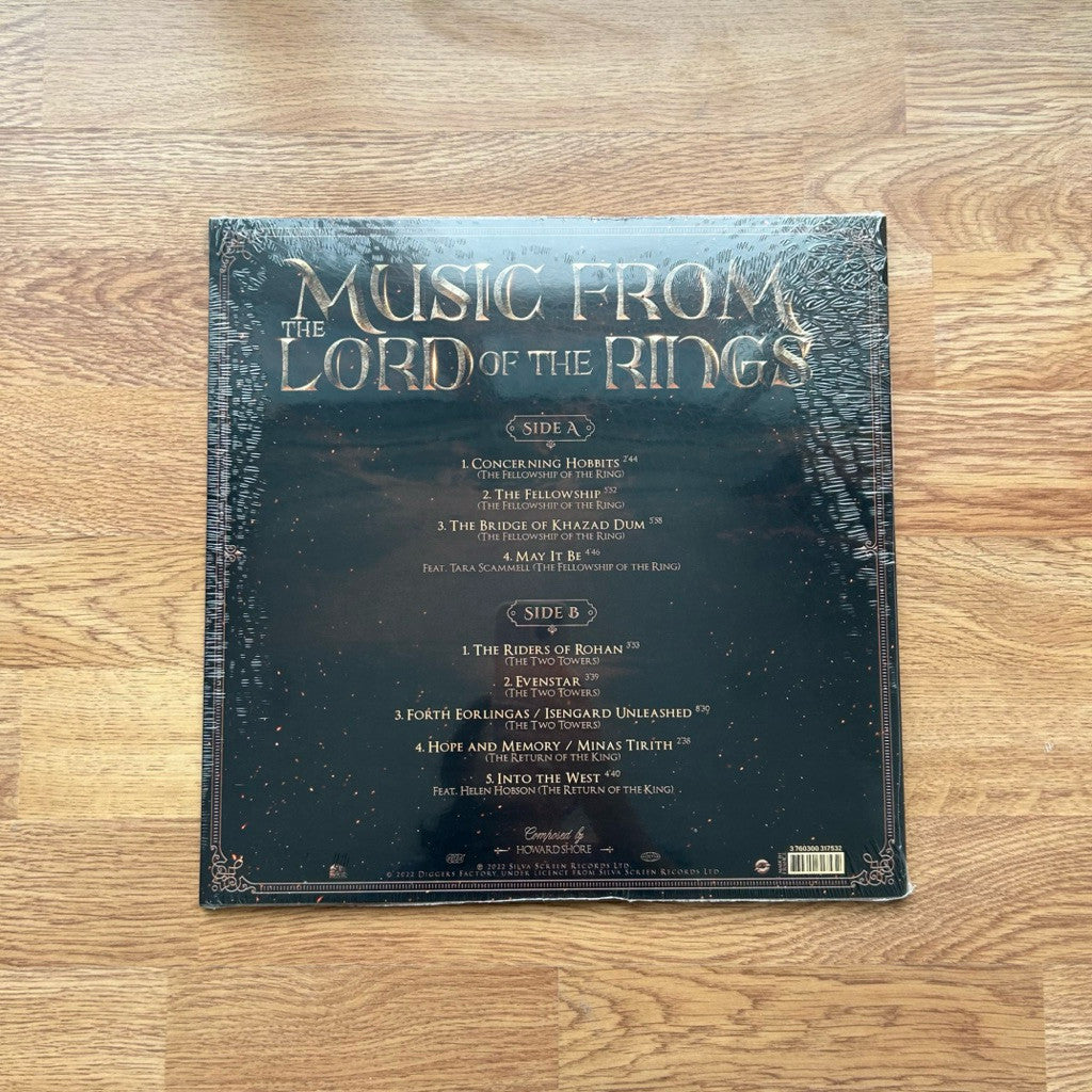 พร้อมส่ง🔥 แผ่นเสียง Vinyl LP Music From The Lord Of The Rings (Soundtrack) แผ่นไวนิล