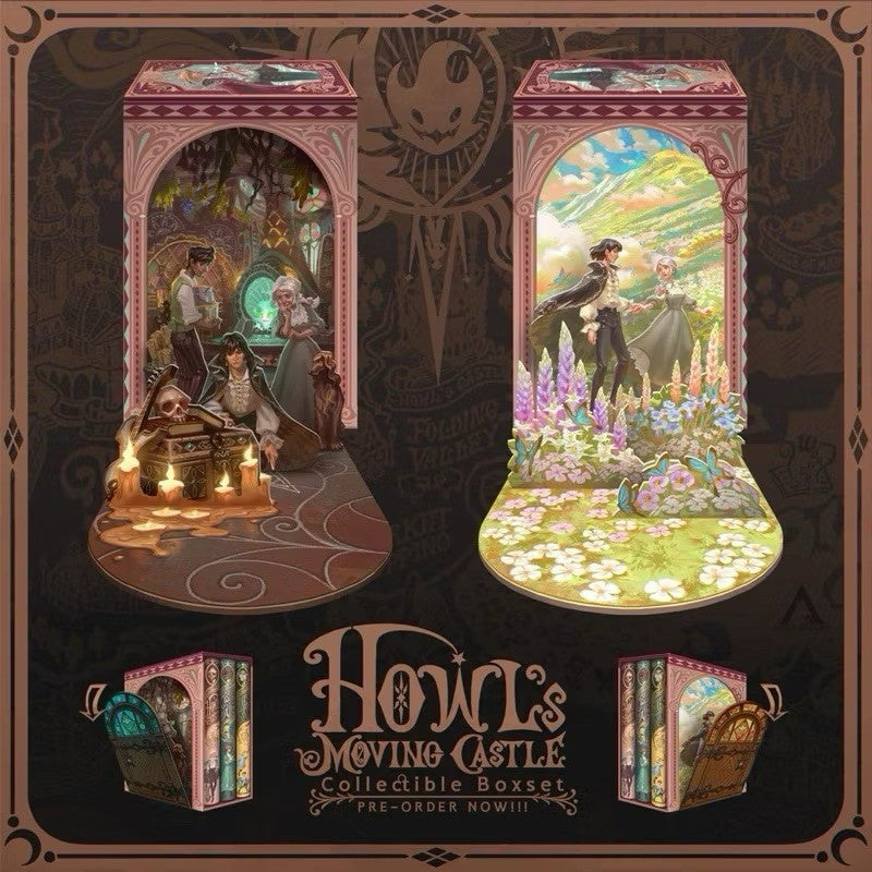 Howl's Moving Castle หนังสือ ปราสาทเวทมนตร์ของฮาวล์ ฉบับพิเศษ box set ปกแข็ง(มือ 1 ในซีล) ตีพิมพ์ครั้งเดียวเท่านั้น