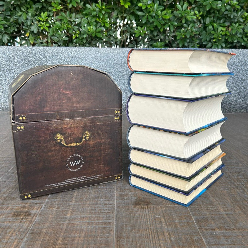 ชุดหีบหนังสือแฮร์รี่ พอตเตอร์ สันปราสาท ปกแข็งพร้อม Box Set ชุดหนังสือ Harry Potter แฮรี่ พอตเตอร์