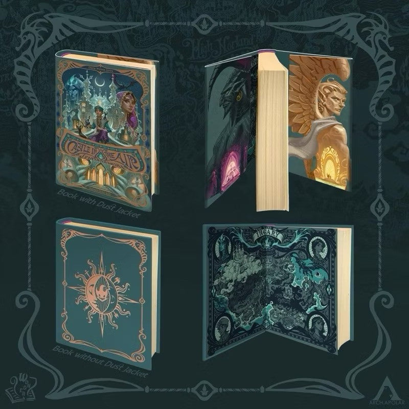 Howl's Moving Castle หนังสือ ปราสาทเวทมนตร์ของฮาวล์ ฉบับพิเศษ box set ปกแข็ง(มือ 1 ในซีล) ตีพิมพ์ครั้งเดียวเท่านั้น