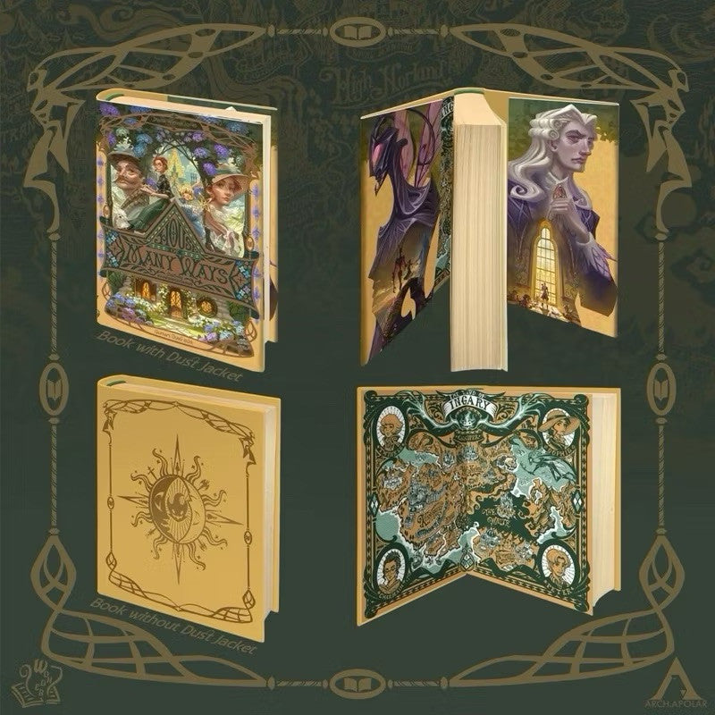 Howl's Moving Castle หนังสือ ปราสาทเวทมนตร์ของฮาวล์ ฉบับพิเศษ box set ปกแข็ง(มือ 1 ในซีล) ตีพิมพ์ครั้งเดียวเท่านั้น