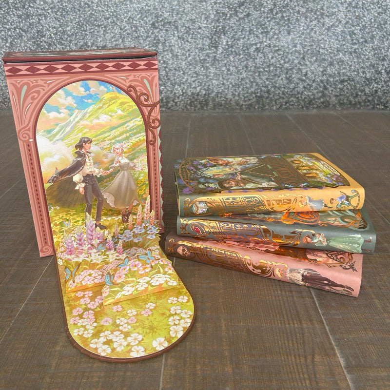 นอกซีล Box Set ปราสาทเวทมนตร์ของฮาวล์ ชุดหนังสือ Howl’s Moving Castle ปกแข็ง