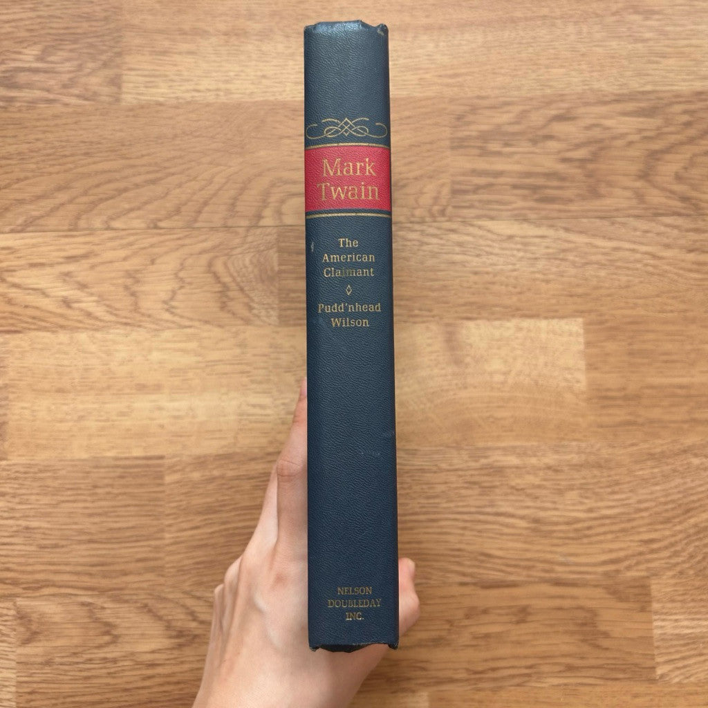 Hardcover The American Claimant & Pudd'nhead Wilson by Mark Twain หนังสือ  ปกแข็ง