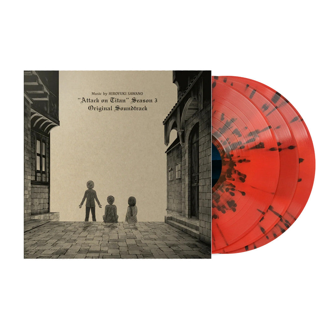 พร้อมส่ง🔥แผ่นเสียง Vinyl LP Attack on Titan Season 3 Original Soundtrack - Hiroyuki Sawano แผ่นไวนิล [ใหม่และซีล SS]