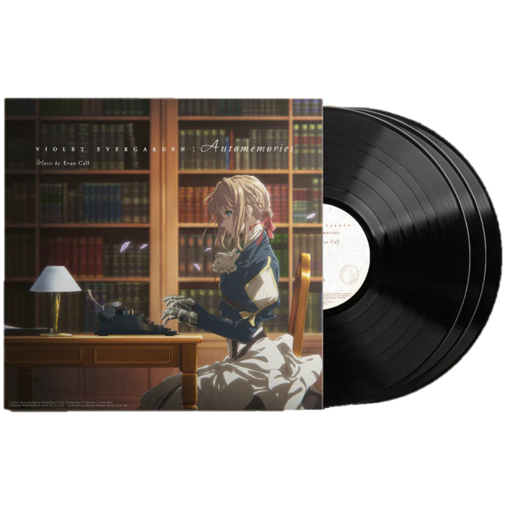 พร้อมส่ง🔥แผ่นเสียง Vinyl LP Evan Call - Violet Evergarden Original Soundtrack แผ่นไวนิล [ใหม่และซีล SS]