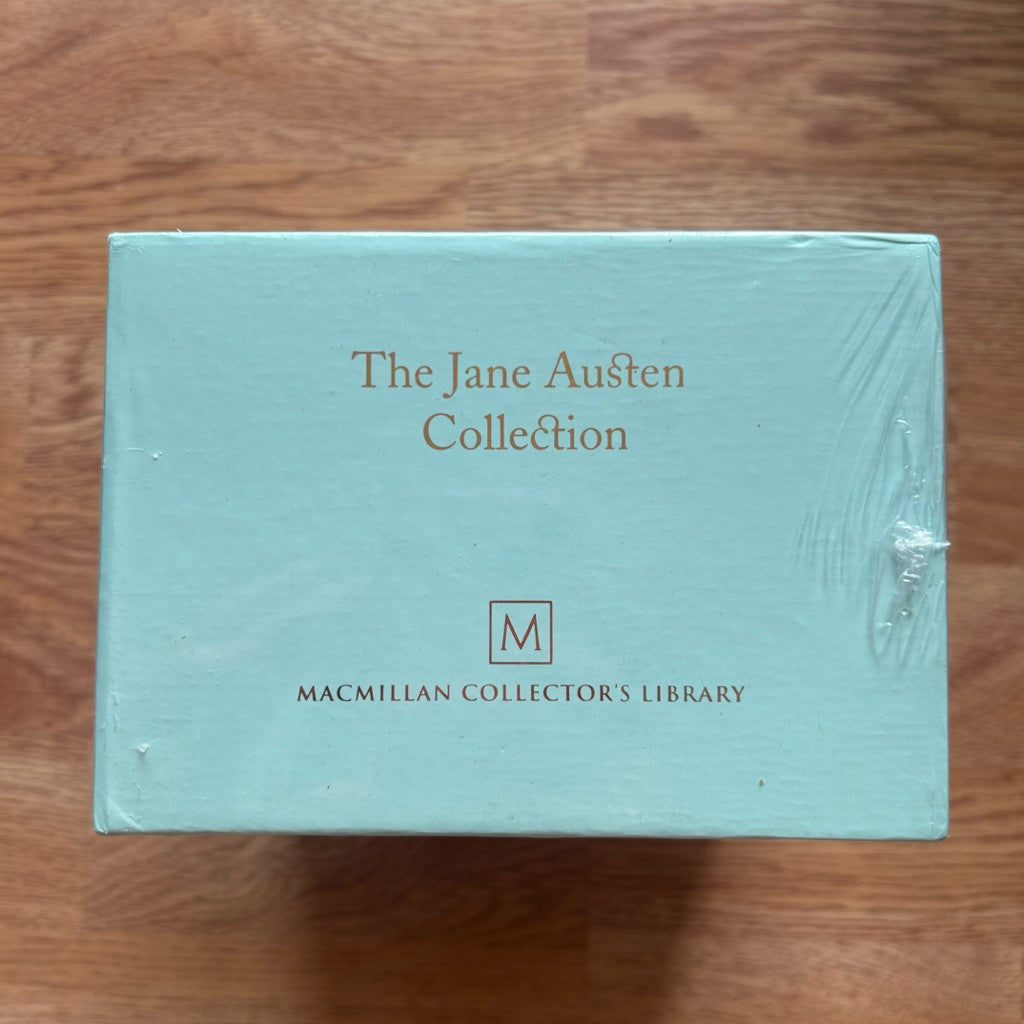 พร้อมส่ง🔥 Gilded-edge Hardcover Jane Austen 6 Books Box Set Pride and Prejudice, Sense and Sensibility and others