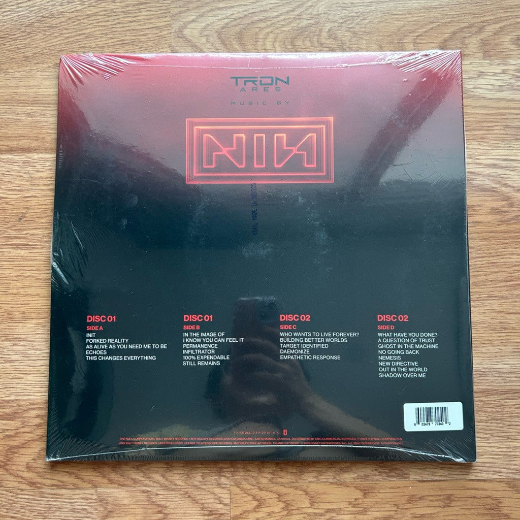 พร้อมส่ง🔥 แผ่นเสียง Vinyl LP Nine Inch Nails - TRON: Ares แผ่นไวนิล [ใหม่และซีล SS]
