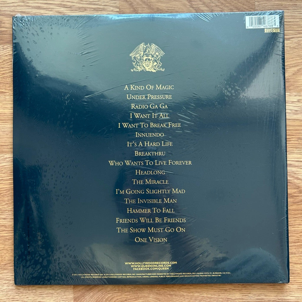 พร้อมส่ง🔥 แผ่นเสียง Vinyl LP Queen - Greatest Hits 2 แผ่นไวนิล [ใหม่และซีล SS]