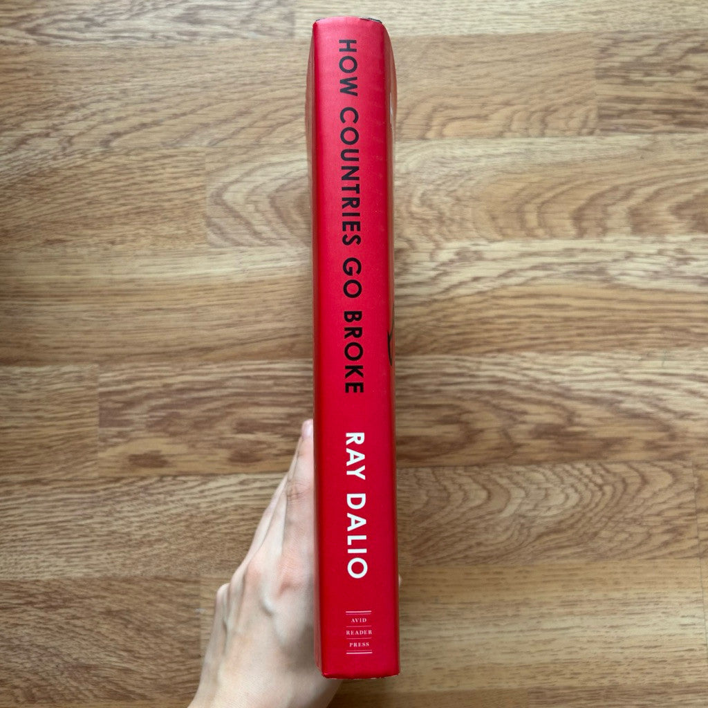 Hardcover How Countries Go Broke: The Big Cycle by Ray Dalio หนังสือ ปกแข็ง